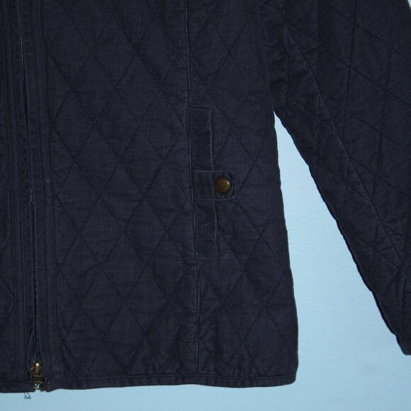 Croft&Barrow Corduroy Medium Women's Zip Up Jacket with Pockets Modest - Picture 6 of 16